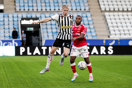 Sylvias Melker Spångberg och Kalmars Abdussalam Magashy