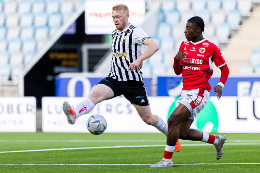 Sylvias Hugo Lewander och Kalmars Chukwuemeka Paul Nnamani