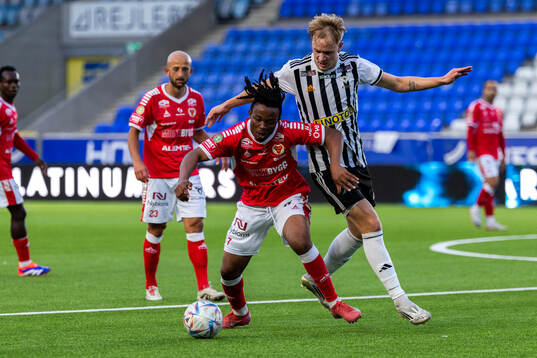 Kalmars Isaac Atanga och Sylvias Albin Tengbrand Lindgren