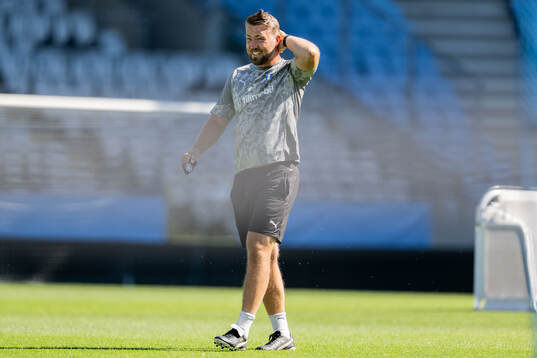 Assistant coach Theodor Olsson