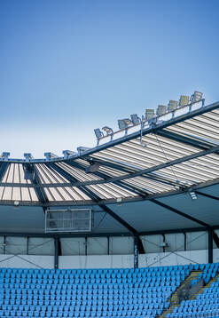 General view of Eleda Stadion