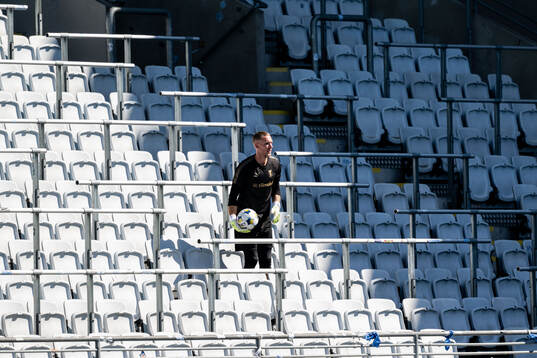 Goalkeeper Robin Olsen