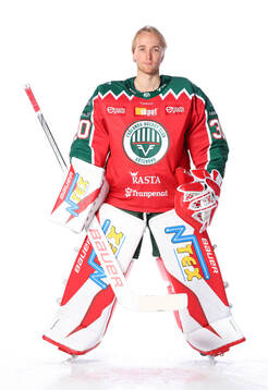 Frölundas målvakt Tobias Normann
