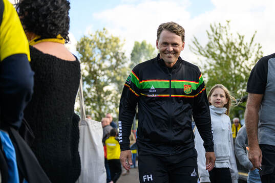 GAIS tränare Fredrik Holmberg