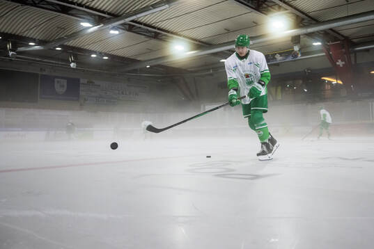 Bläddra bland fler bilder av Ishockey, SHL, Rögle, Träning 