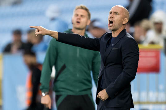 Head coach Henrik Rydström of Malmö FF
