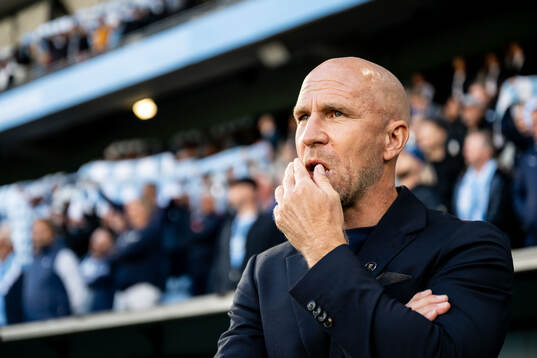 Head coach Henrik Rydström of Malmö FF