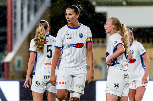Växjö DFFs Nellie Karlsson deppar