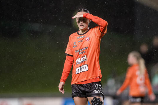 Kristianstads Amy Sayer deppar