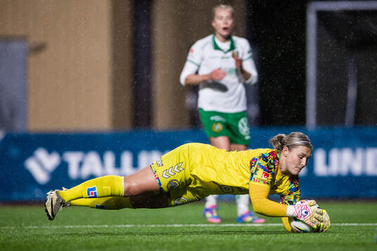 Kristianstads målvakt Moa Olsson