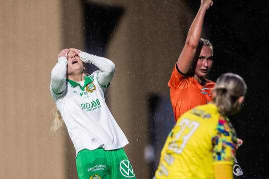 Hammarbys Anna Jøsendal deppar