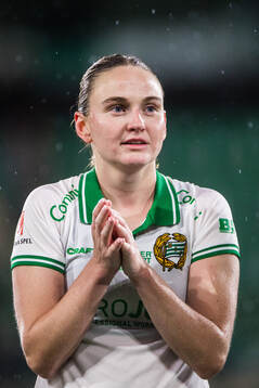 under fotbollsmatchen i Damallsvenskan mellan Hammarby och