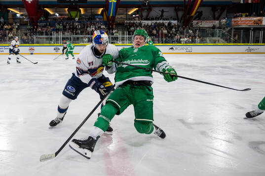 Bläddra bland fler bilder av Ishockey, Träningsmatch, RB München - Rögle