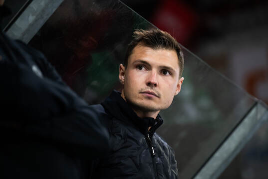 Rögles assisterande tränare Max Bohlin