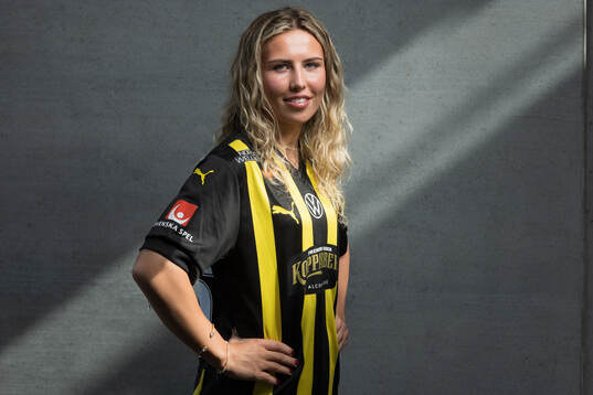 Häckens nyförvärv Nathalie Staaf