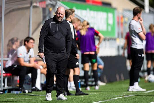 Malmö FFs tränare Jonas Valfridsson