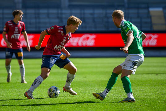 Örgrytes Isak Dahlqvist  och Brages Malte Persson