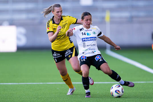 Elfsborgs Selma Berggren och Mallbackens Tais Patterson