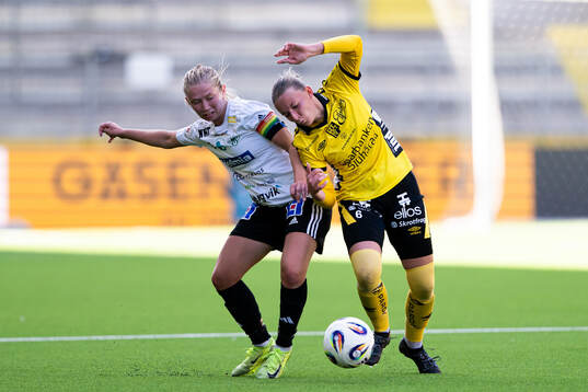 Mallbackens Hilda Gahnsby Dahl och Elfsborgs Hanna