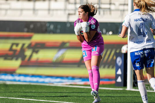 IFK Norrköpings målvakt Caroline Delisle