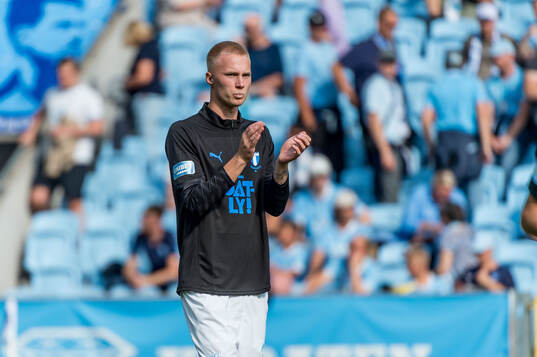 Malmö FFs Daniel Gudjohnsen