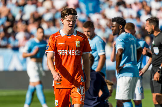 IFK Göteborgs Kolbeinn Thordarson deppar
