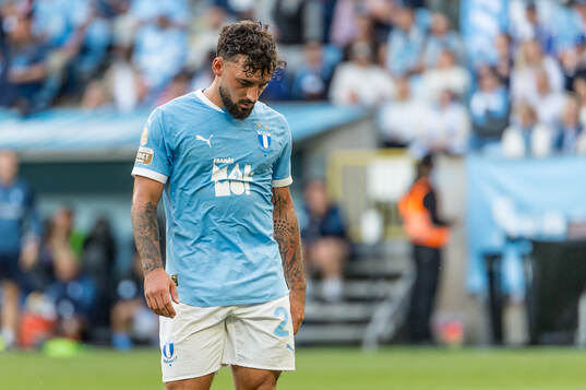 Malmö FFs Sead Haksabanovic deppar