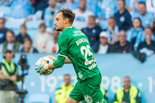 IFK Göteborgs målvakt Elis Bishesari