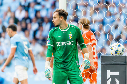 IFK Göteborgs målvakt Elis Bishesari