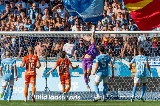 Malmö FFs målvakt Melker Ellborg