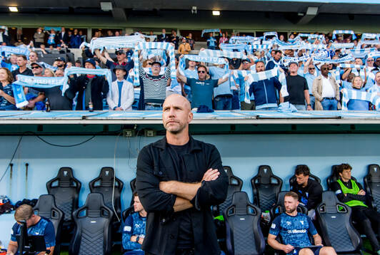 Malmö FFs huvudtränare Henrik Rydström