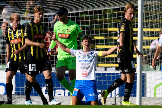 Värnamos Marcus Antonsson reagerar