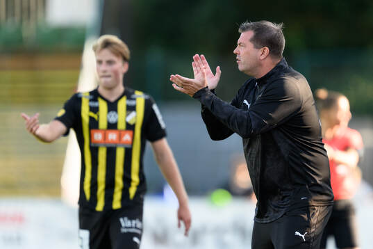 Häckens tränare Jens Gustafsson