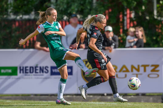 Alingsås Alma Öberg och Piteås Selina Henriksson