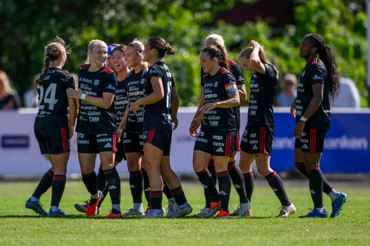 Piteås spelare jublar