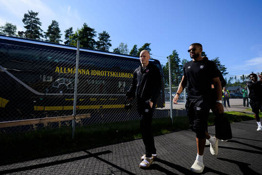 Degerfors Marcus Rafferty och Leon Hien