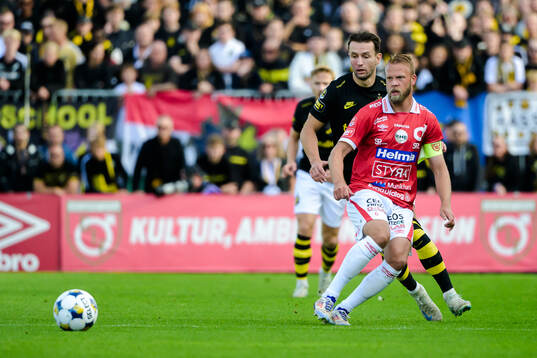 under fotbollsmatchen i Allsvenskan mellan Degerfors och AIK