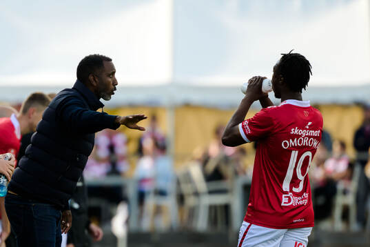 Degerfors tränare Henok Goitom