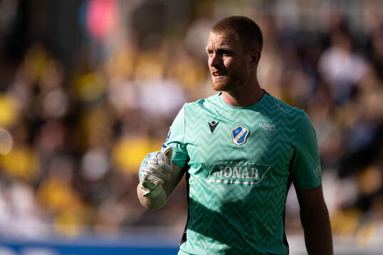 Halmstads målvakt Tim Erlandsson