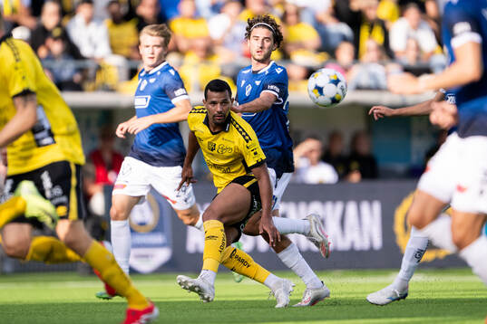 Elfsborgs Wenderson Oliveira do Nascimento och Halmstads
