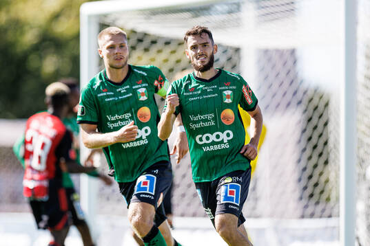 Varbergs Laorent Shabani jublar