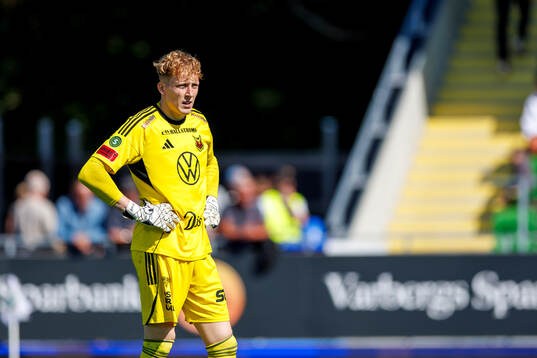 Östersunds målvakt Rasmus Forsell