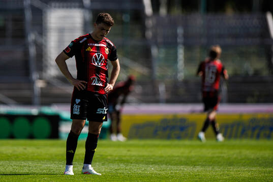 Östersunds Christian Enemark deppar