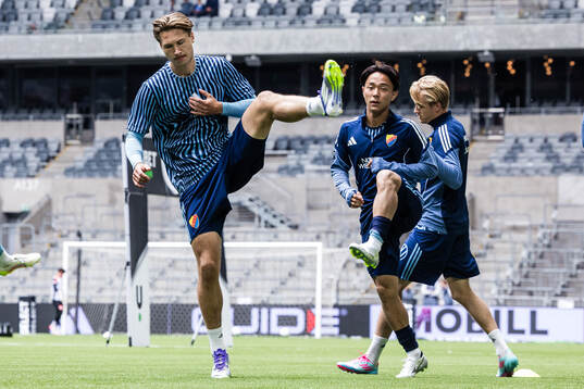 Djurgårdens Miro Tenho och Keita Kosugi