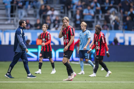 Brommapojkarnas Eric Björkander depparunder