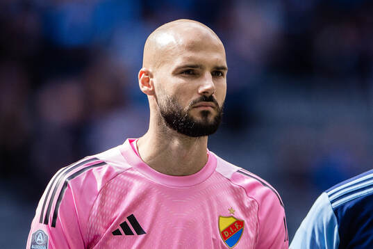 Djurgårdens målvakt Filip Manojlovic