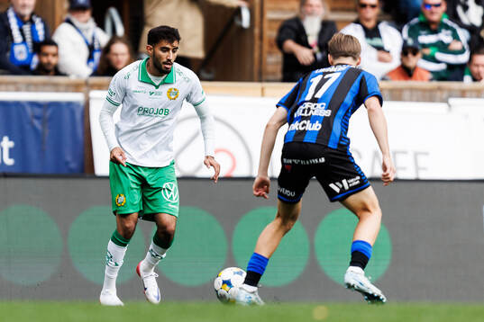 Hammarbys Montader Madjed och Sirius Marcus Lindberg