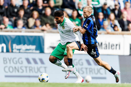Hammarbys Montader Madjed och Sirius Melker Heier