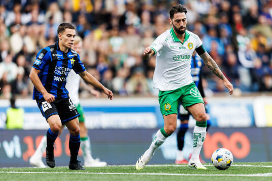Sirius Leo Walta och Hammarbys Nahir Besara