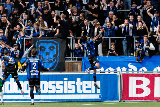 Sirius Joakim Persson jublar